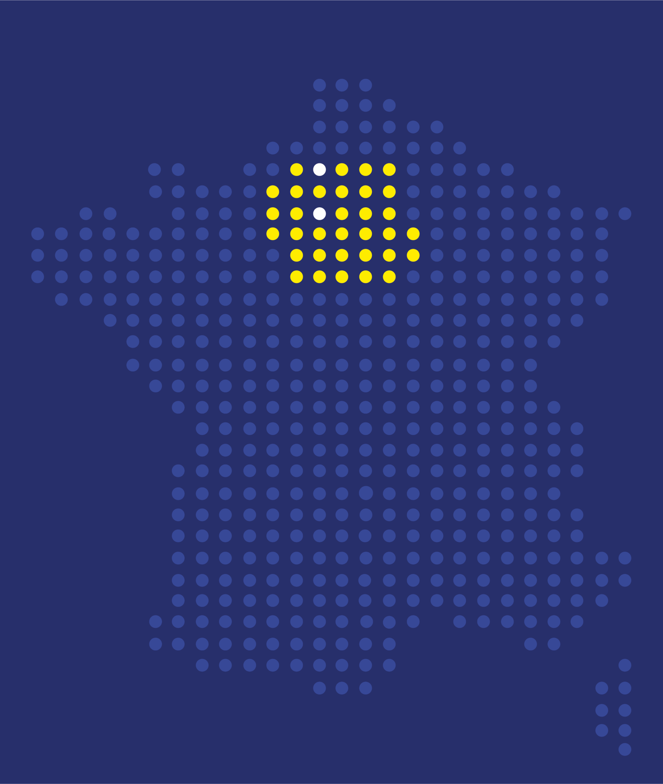 carte France Segi bleu fond bleu