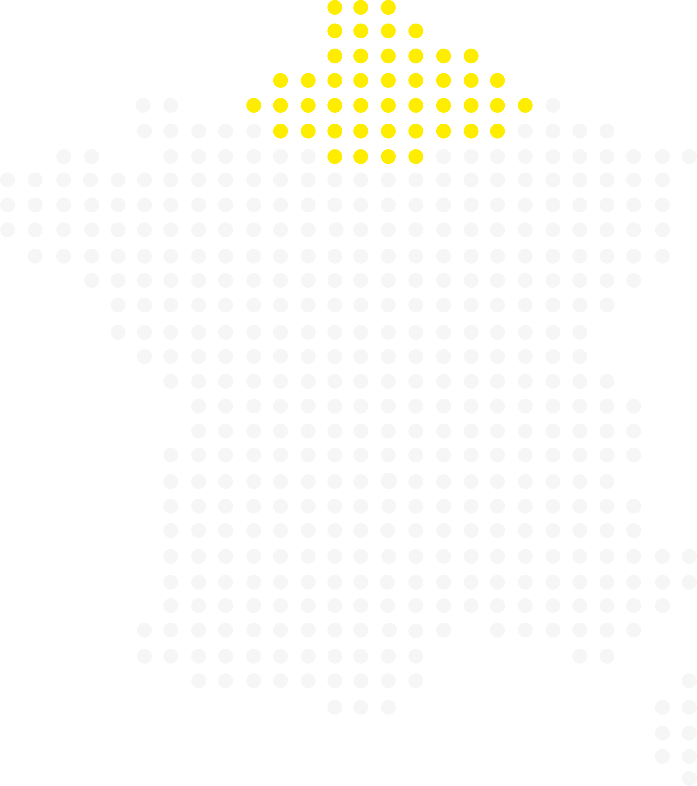 carte haut de france gris jaune